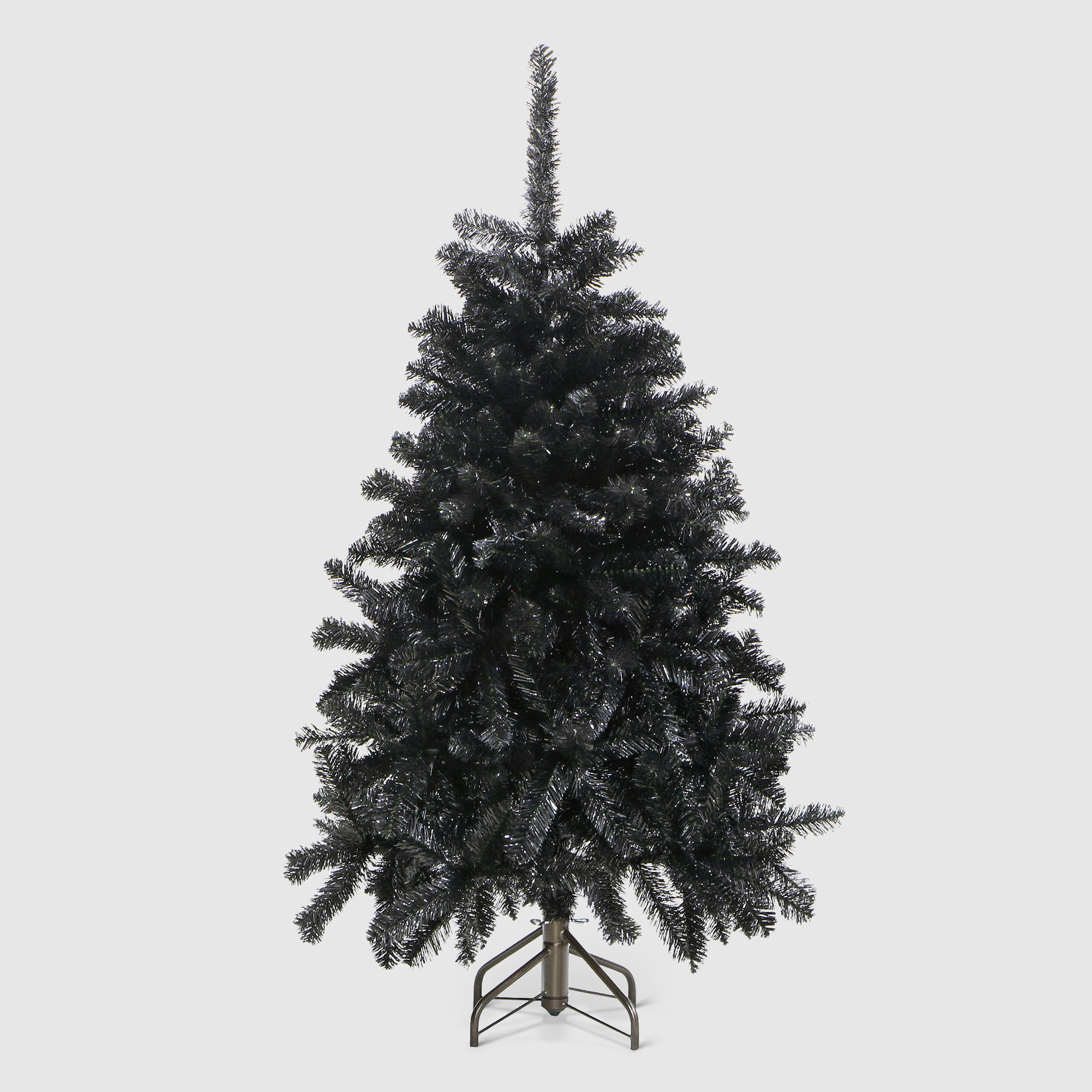 фото Ель искусственная imperial tree black crystal 150 см