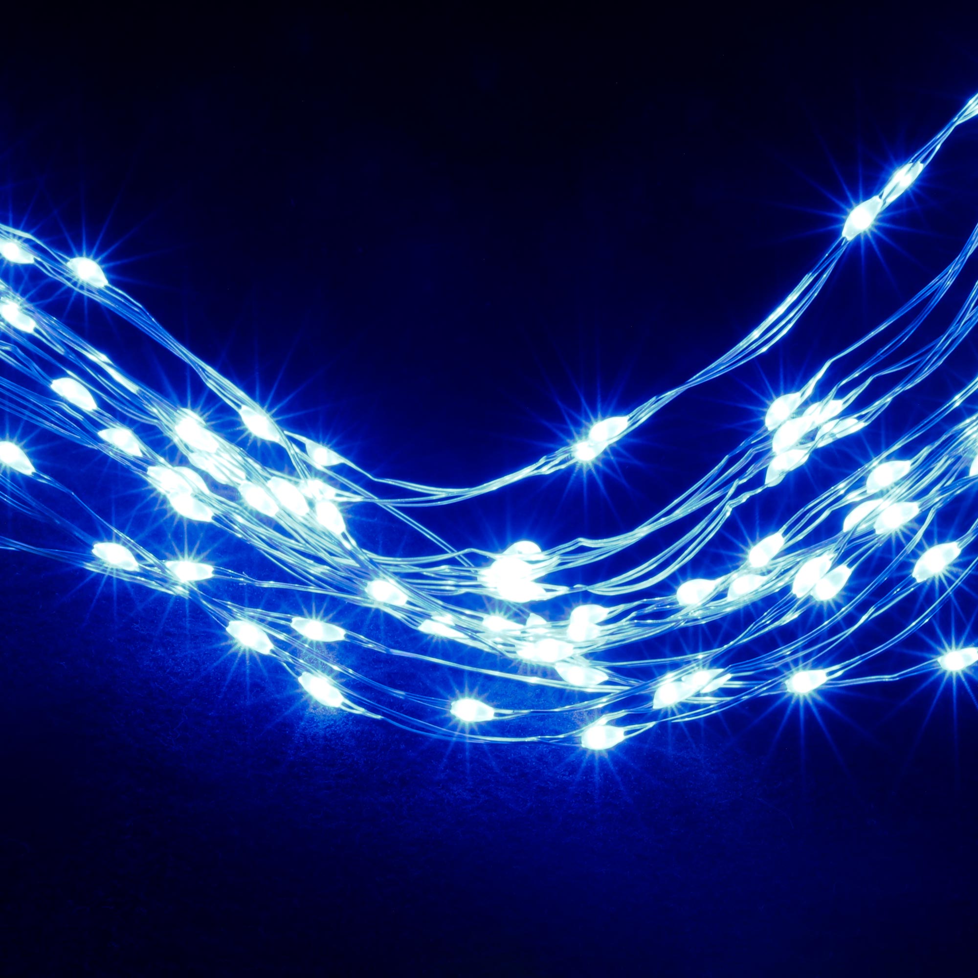 Электрогирлянда Best Technology серебристый 720 LED холодный синий со стартовым шнуром - фото 3