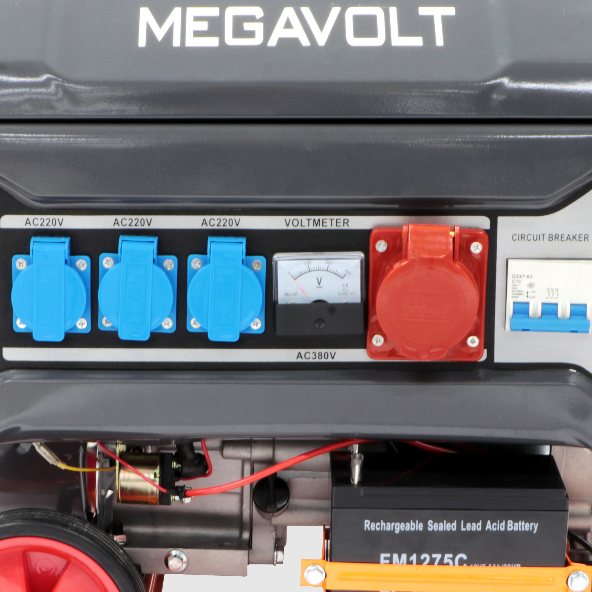 Генератор бензиновый Megavolt HH-2516-А1 - фото 6