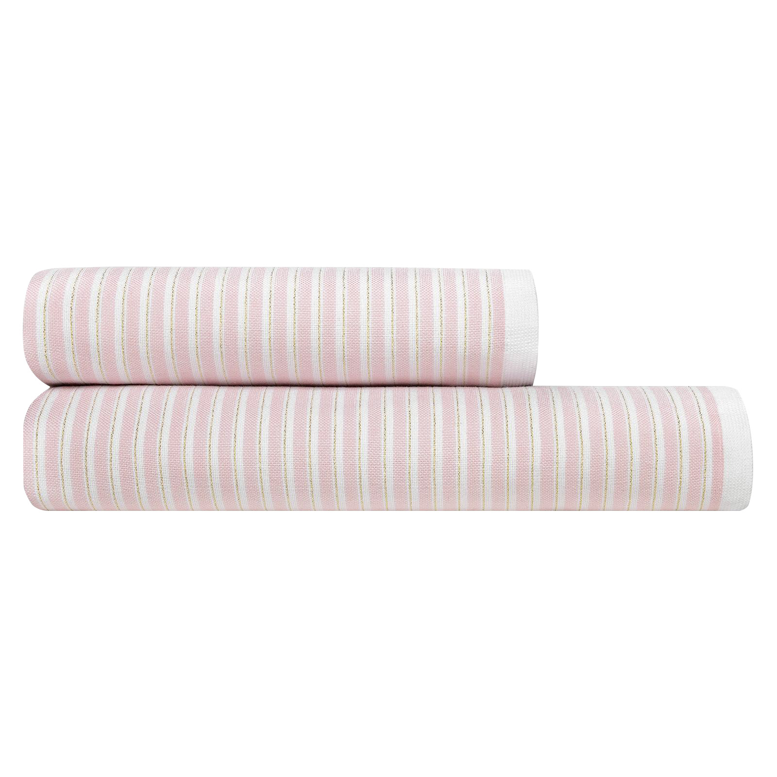 Комплект полотенец Togas Рене белый/розовый/золотой 2 пр 50х100/70х140 комплект махровых полотенец 50x90 70х140 см 2 шт
