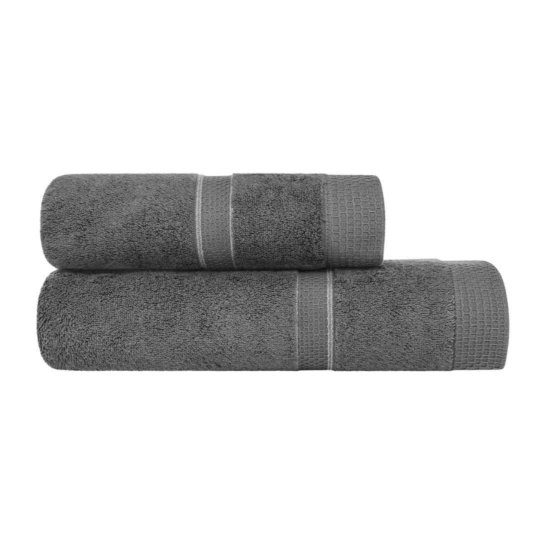 Комплект полотенец Togas Миэль темно-серый 2 пр 50х100/70х140 комплект махровых полотенец 4 шт