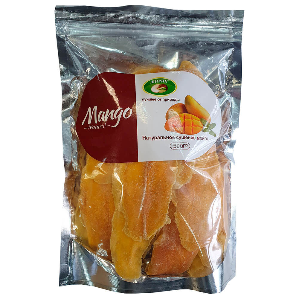 Манго сушеное ШИРИН Натуральное, 500 г манго сушеное jess 500 г