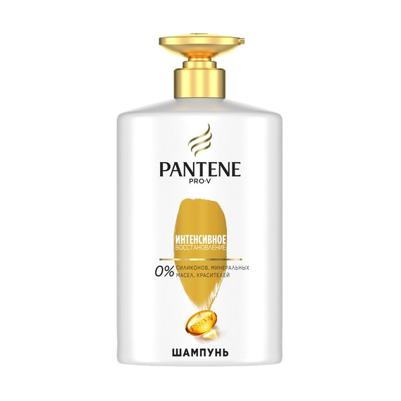 Шампунь Pantene Pro-V Интенсивное восстановление 900 мл гиалурон шампунь для волос увлажнение и восстановление 470мл