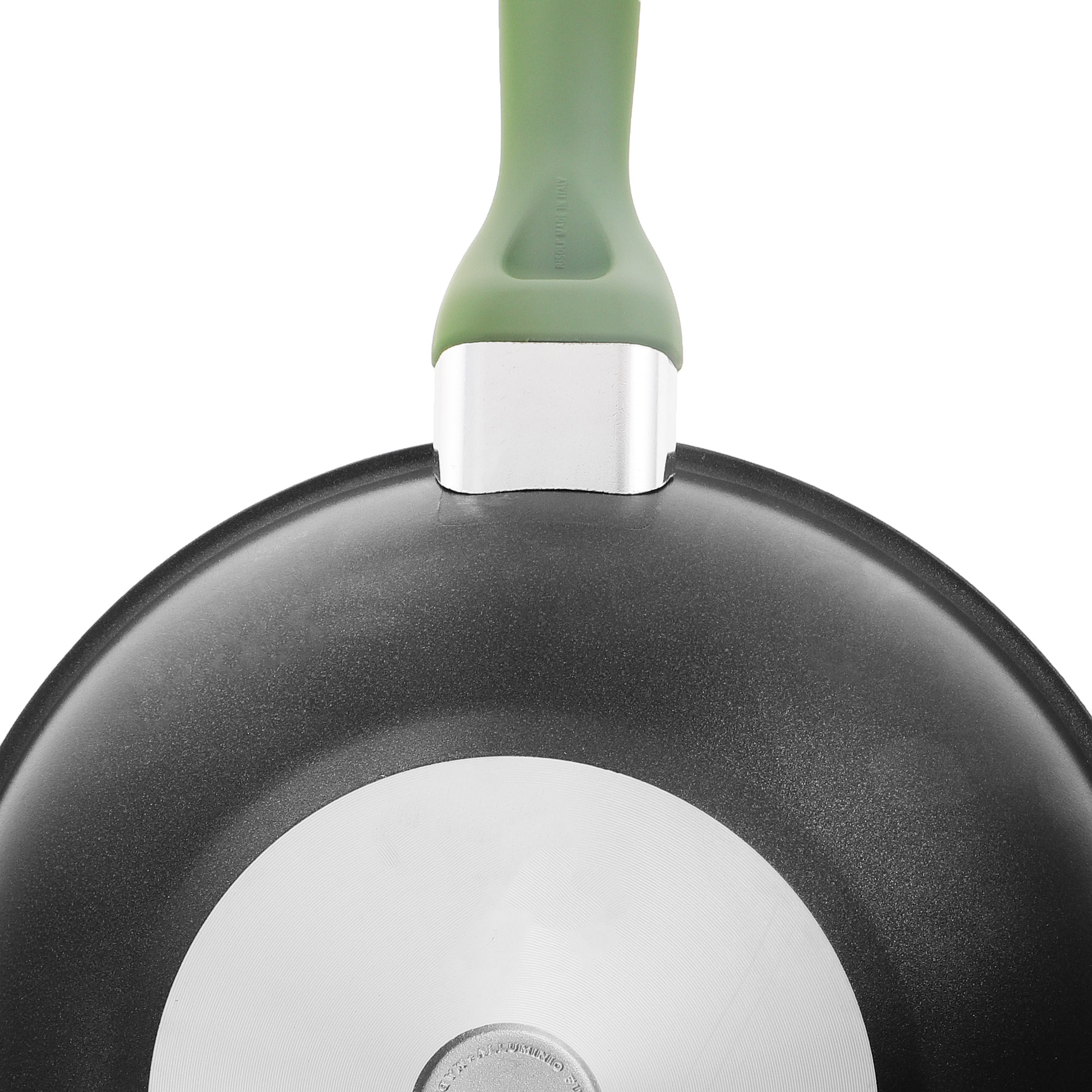 Сковорода-вок Risoli Granito-Green 28 см, цвет серый - фото 3
