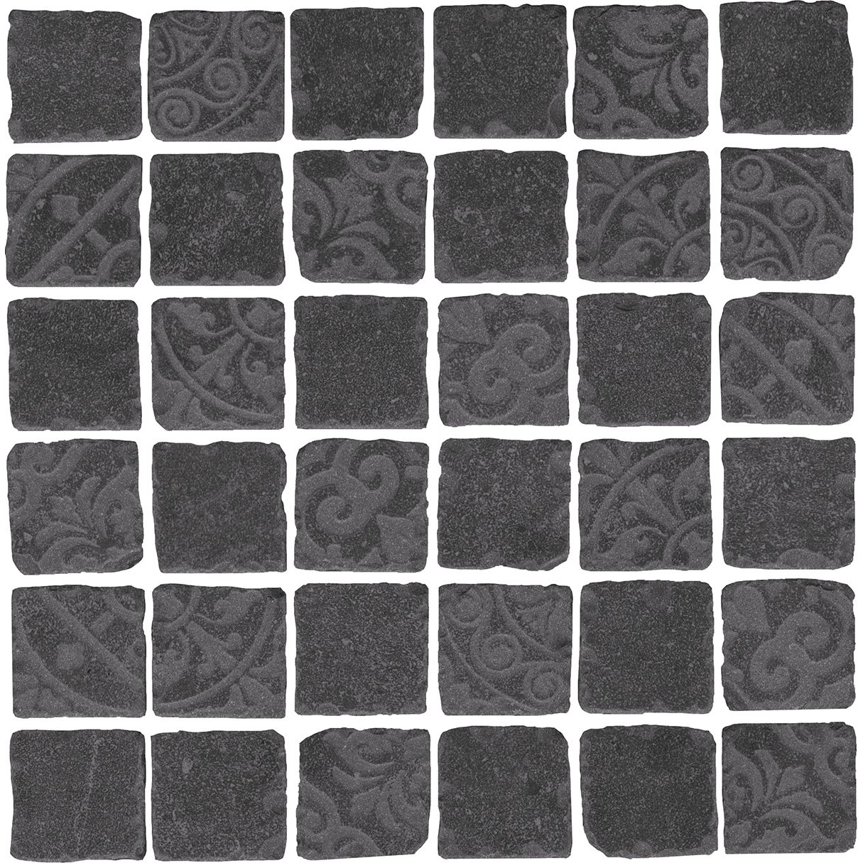 Декор Kerama Marazzi Про Фьюче черный мозаичный 30x30 см SBM002/DD6399 керамический декор ape