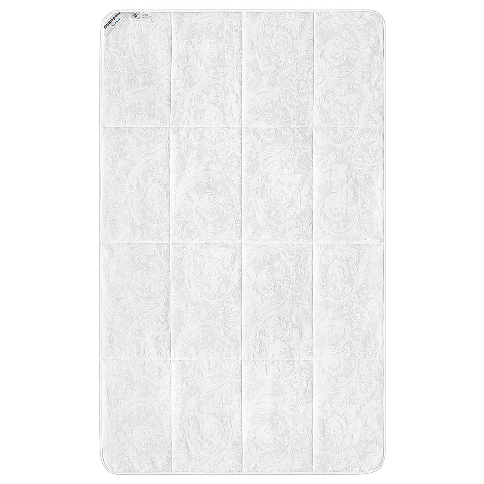Одеяло Medsleep Skylor белое 140х200 см, цвет белый - фото 2