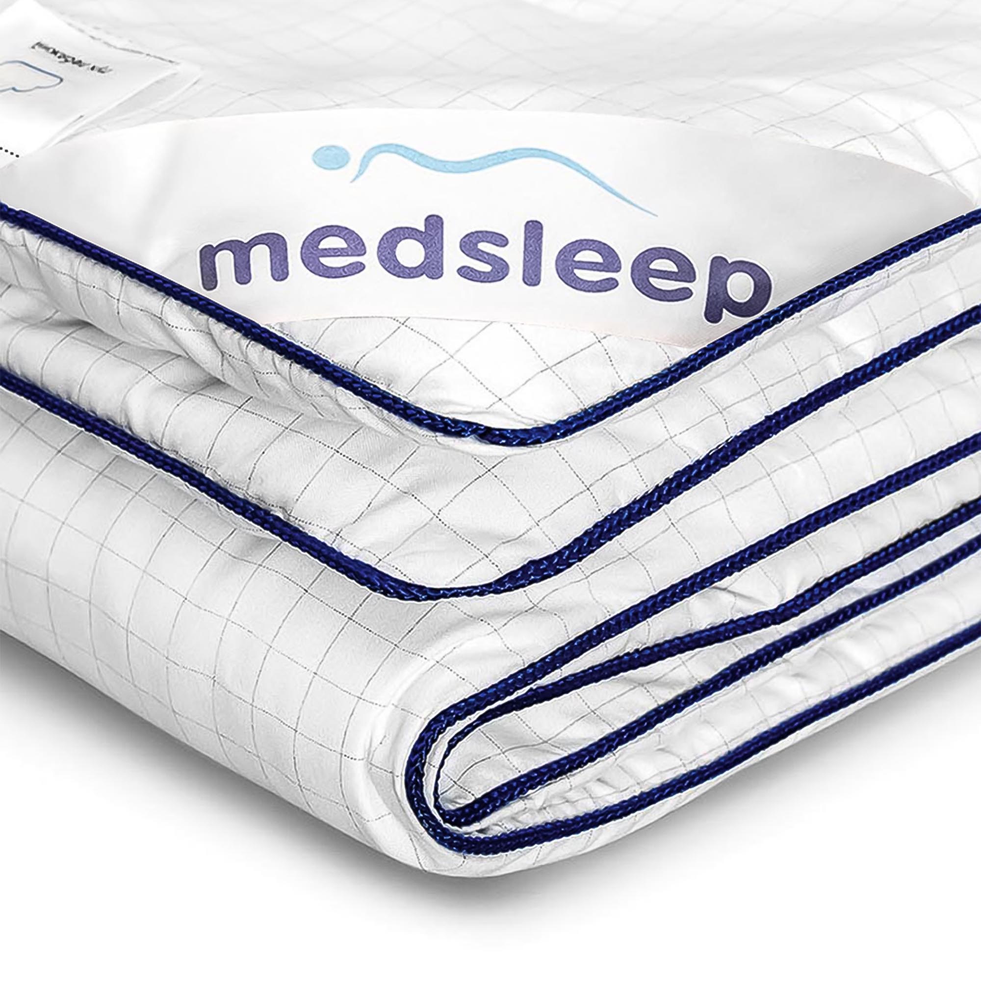 Одеяло Medsleep Nubi белое 175х200 см, цвет белый - фото 4