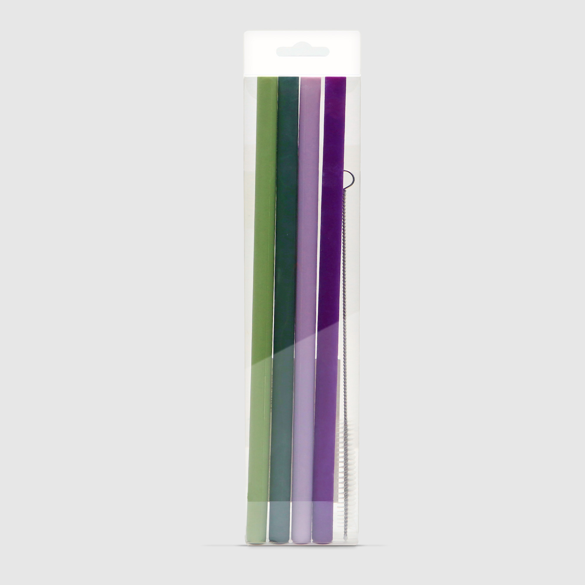 Трубочки силиконовые Ownland SE-973, цвет мультиколор - фото 4