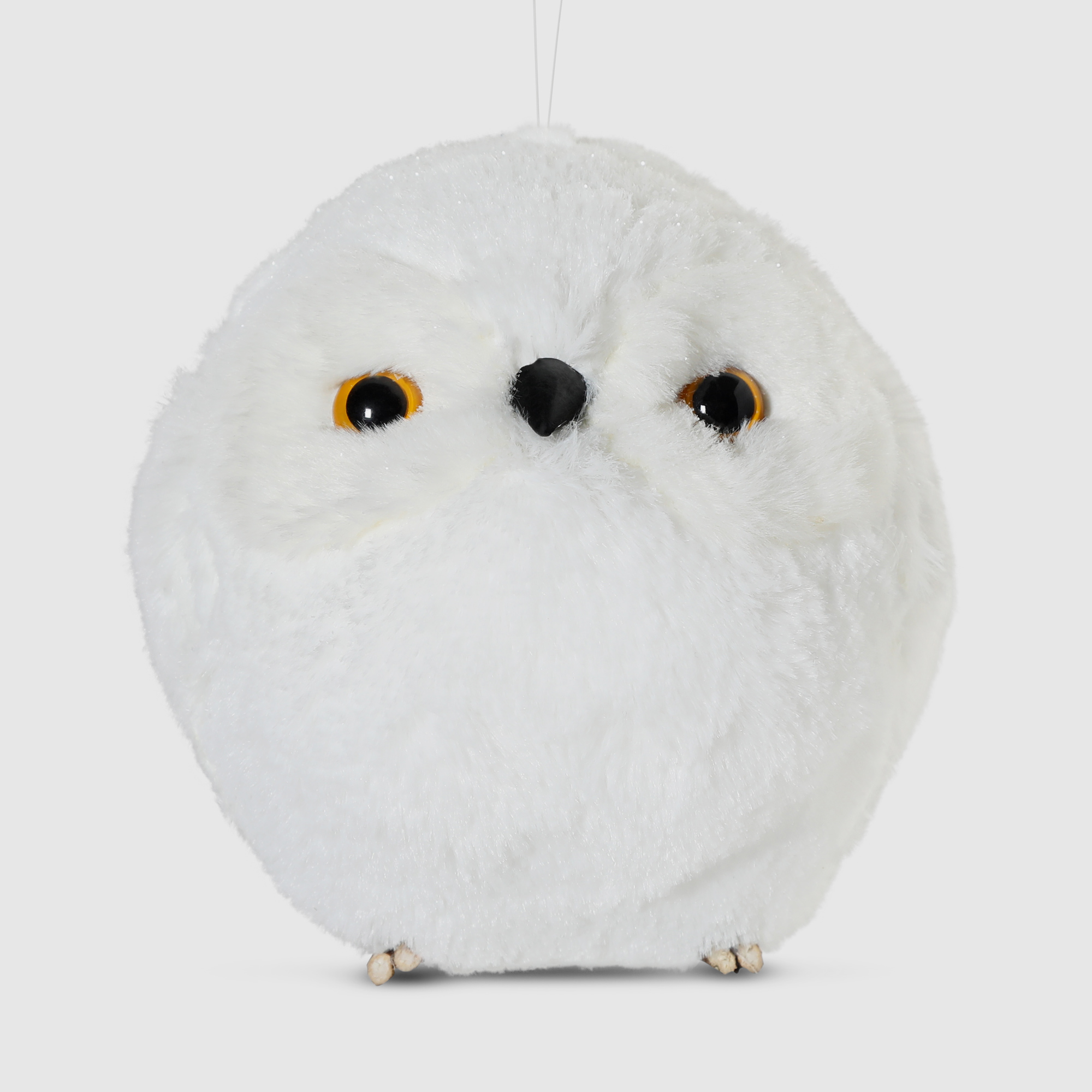 Елочная игрушка James arts сова белая 13х13х13,5 см игрушка елочная irena кот с мячом