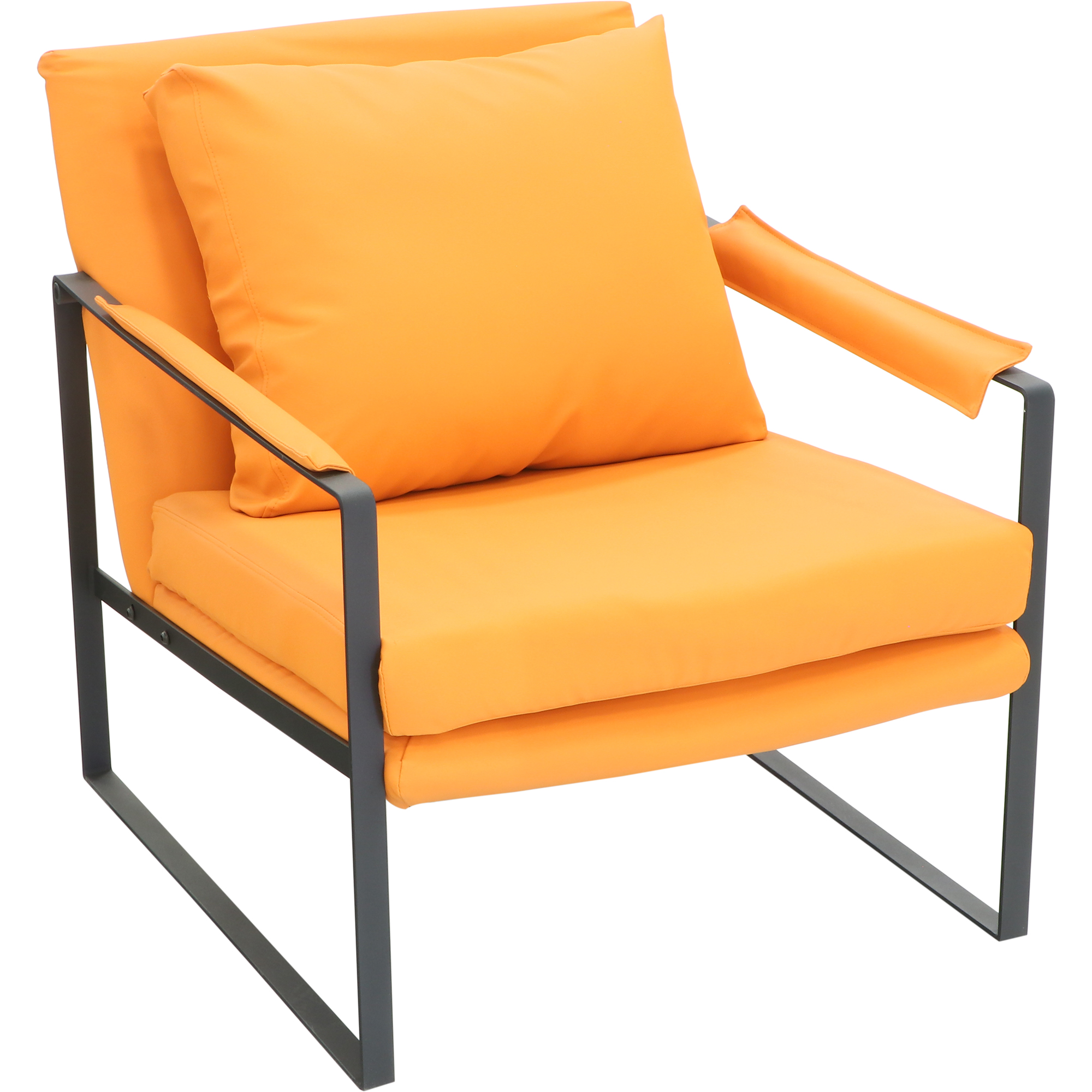 Кресло Shanshi Чарли оранжевое 70x86x75cm