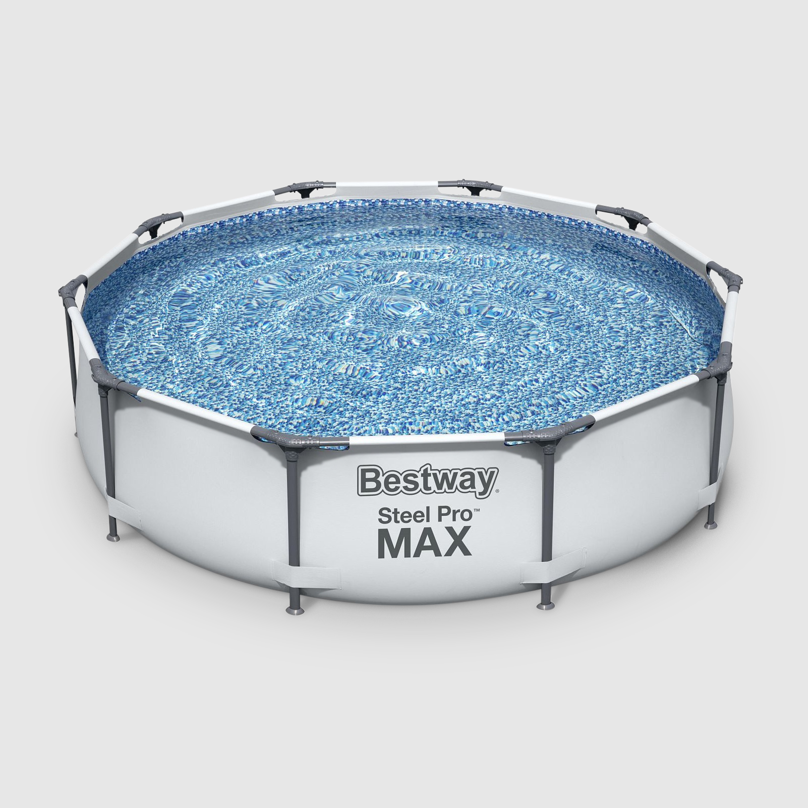 цена Каркасный бассейн Bestway steel pro max 366х122 см набор (56420)