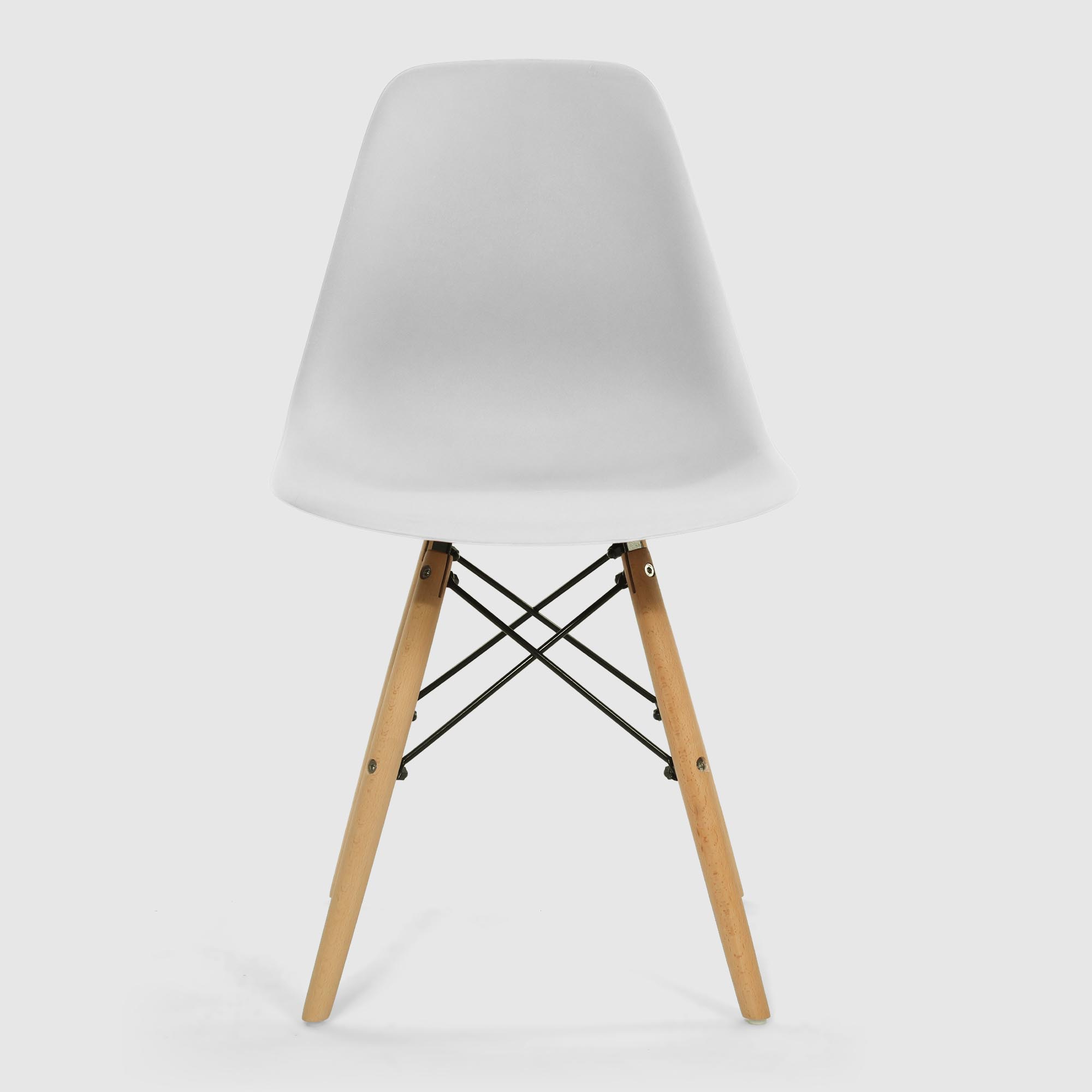 Стул Eames 2bt белый пластик