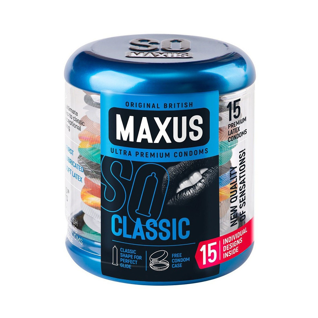 Презервативы Maxus Classic 15 шт domino condoms презервативы domino classic easy entry 6