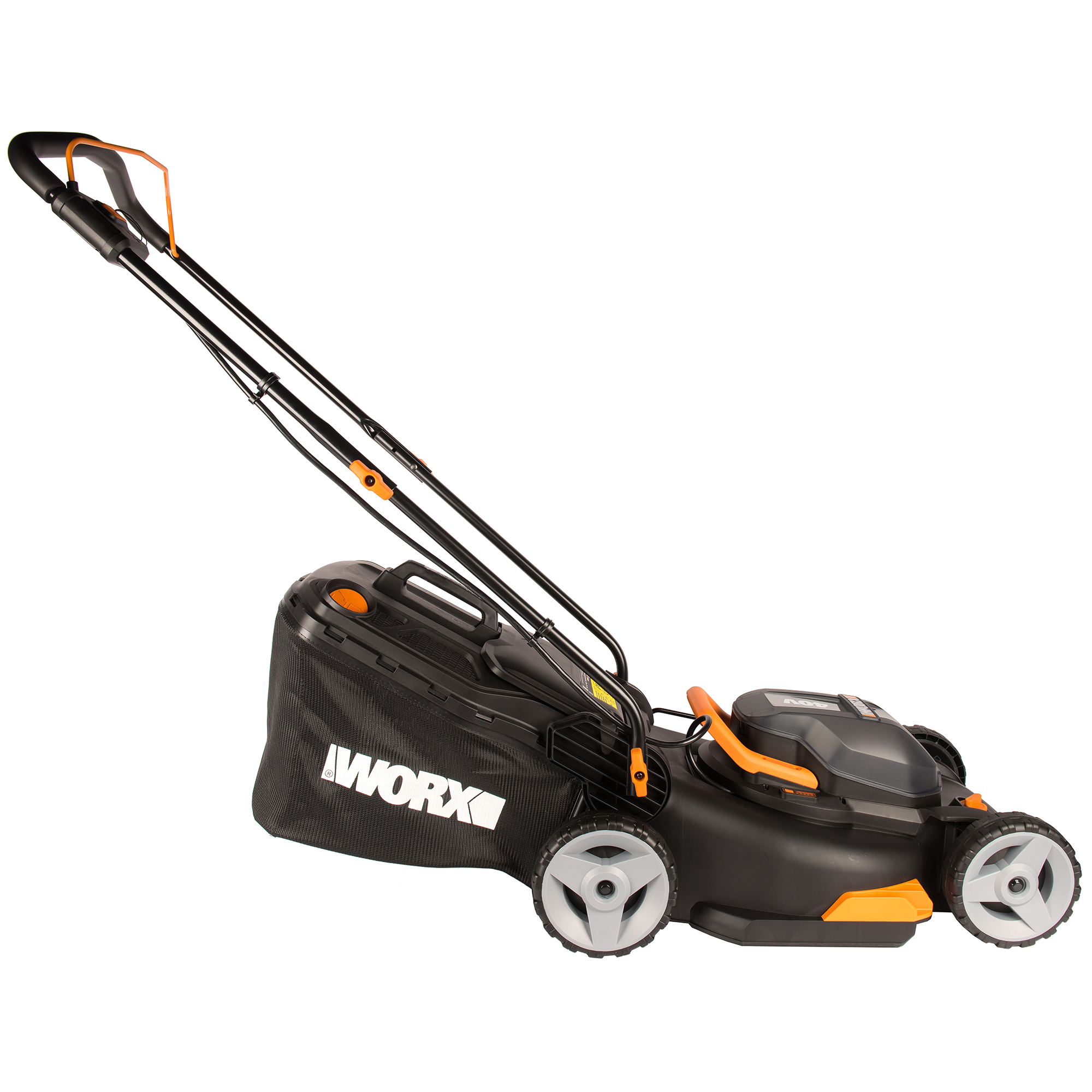 фото Газонокосилка worx wg743e 40v