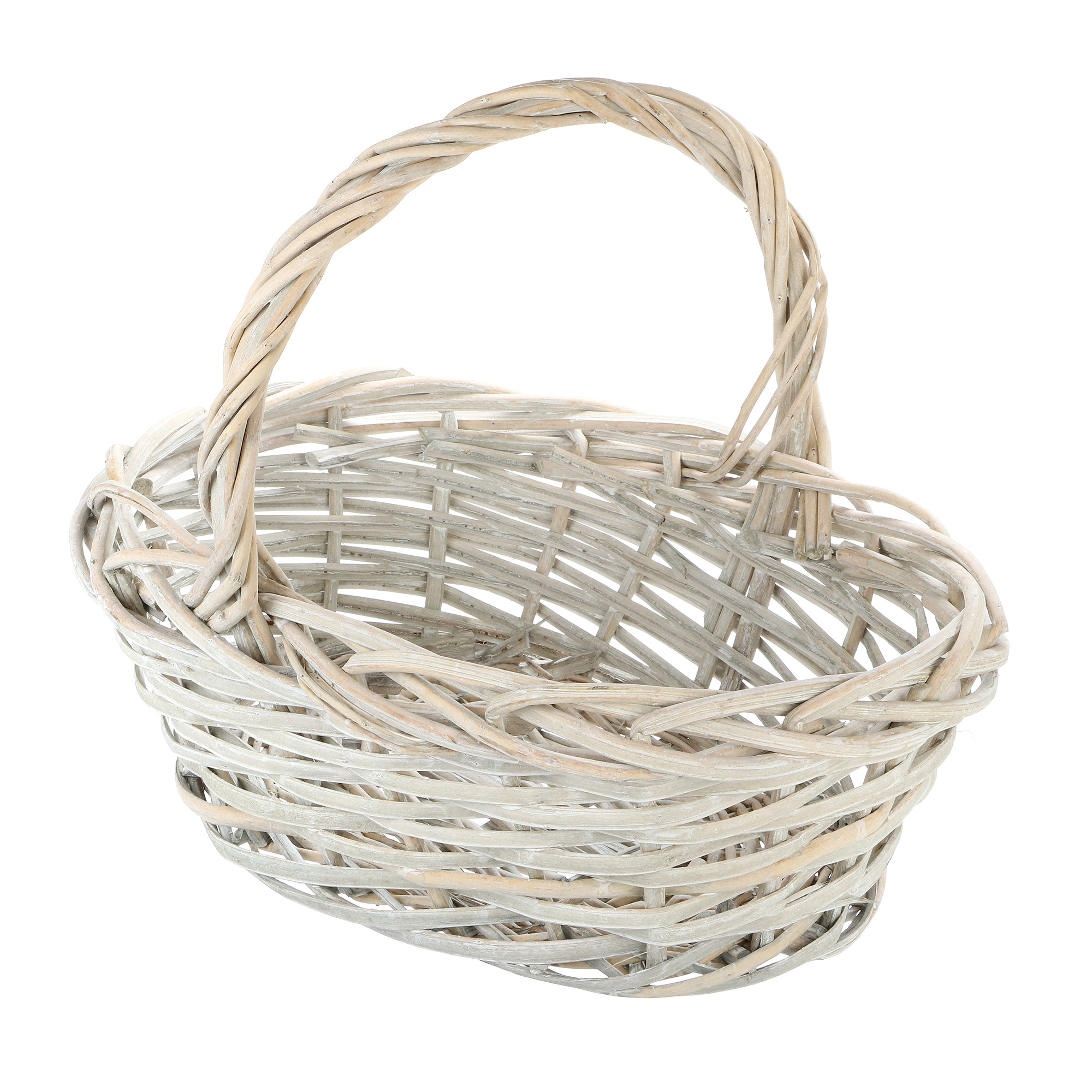 Корзина декоративная Changfa Овальная 1 ручка 52x39x18