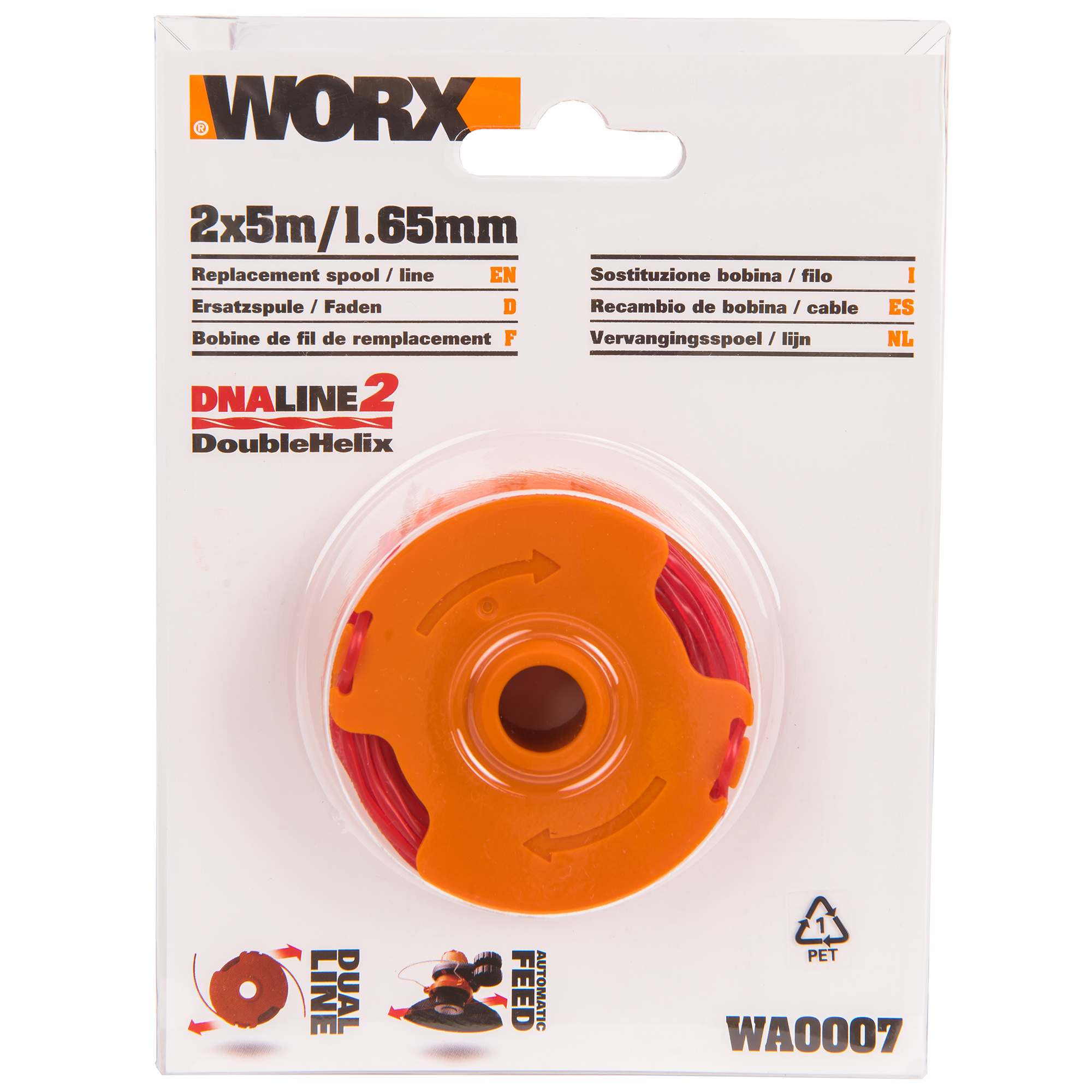 Катушка для триммера WORX WA0007 крышка для триммера worx wa0217