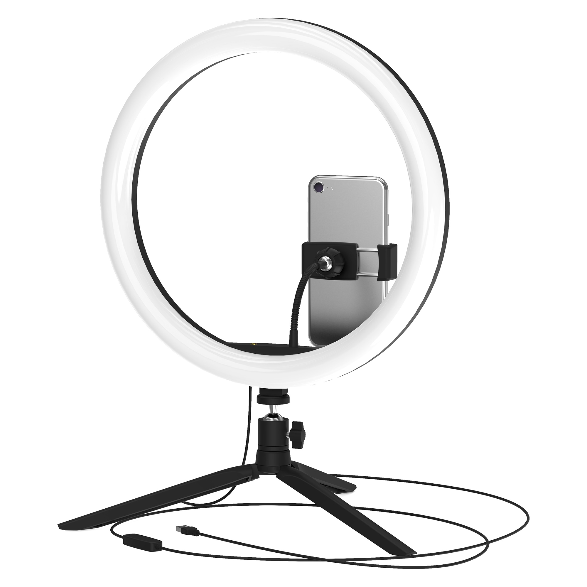 Светильник Gauss Ring Light RL003 светодиодный кольцевой 30 см Вид№8