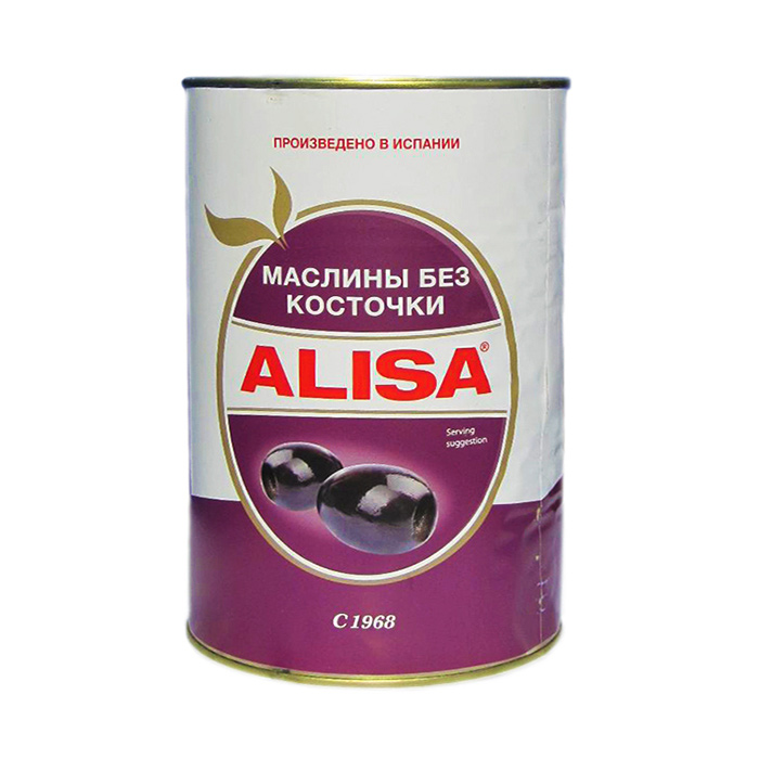 Маслины Alisa б/к 350 г маслины iberica мини без косточки ж б 300гр