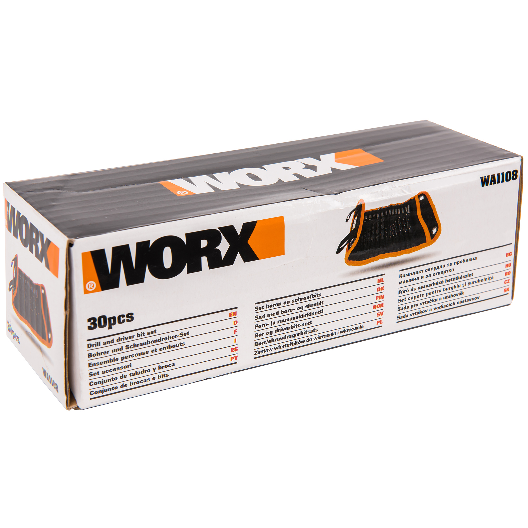 фото Набор оснастки worx wa1108 30 шт