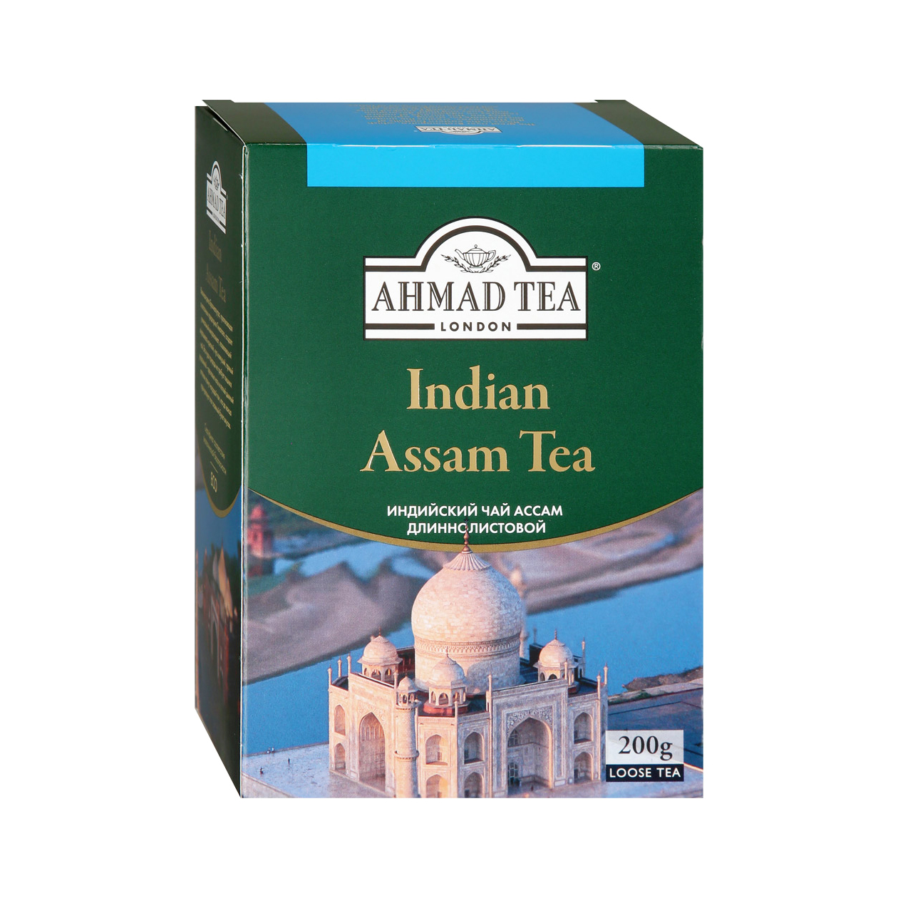 Чай черный Ahmad Tea Indian Assam Tea длиннолистовой 200 г чай ahmad tea индийский чай ассам длиннолистовой черный 200 г