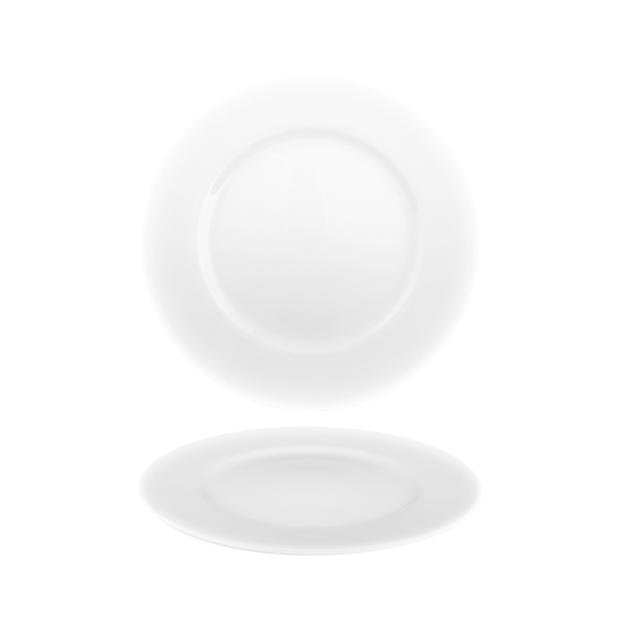 Тарелка плоская Башкирский фарфор Классик 25 см, цвет белый - фото 1