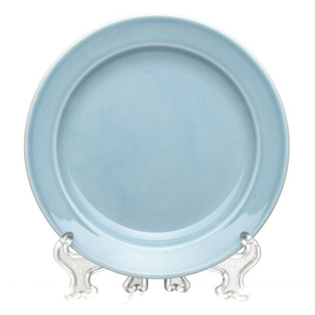 Тарелка мелкая Башкирский Фарфор Принц голубая 17,5 см тарелка мелкая башкирский фарфор принц светло голубая 20 см