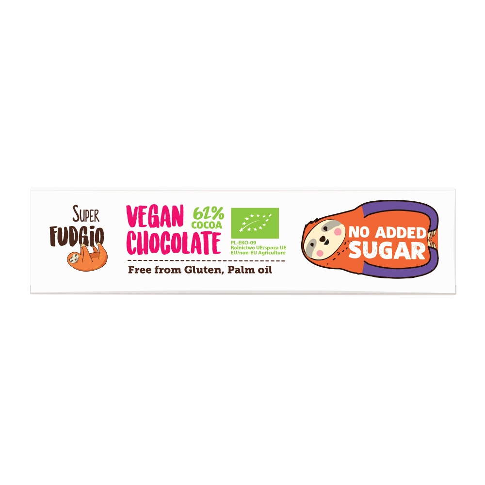 Шоколад кокосовый Super Fudgio Vegan без сахара 40 г шоколад молочный super fudgio без сахара 40 мл