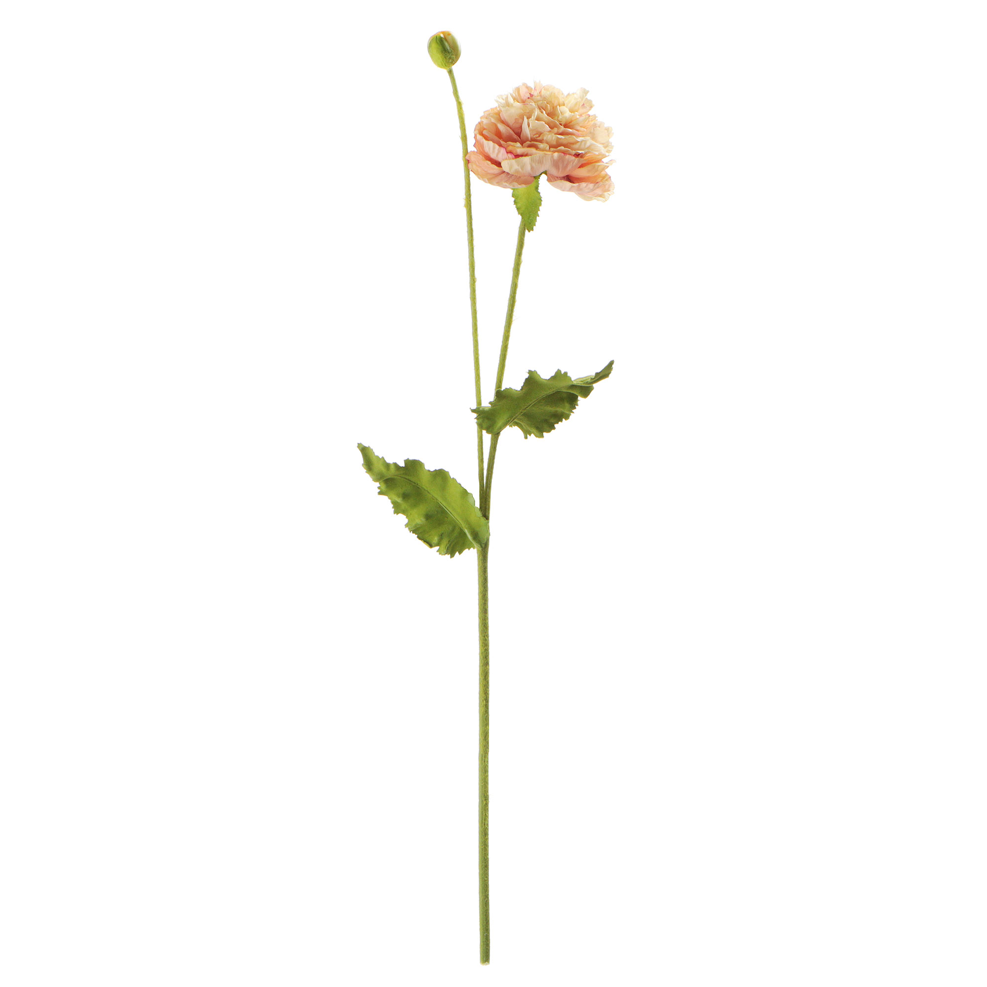 Цветок искусственный Most flowers Мак крем-персиковый