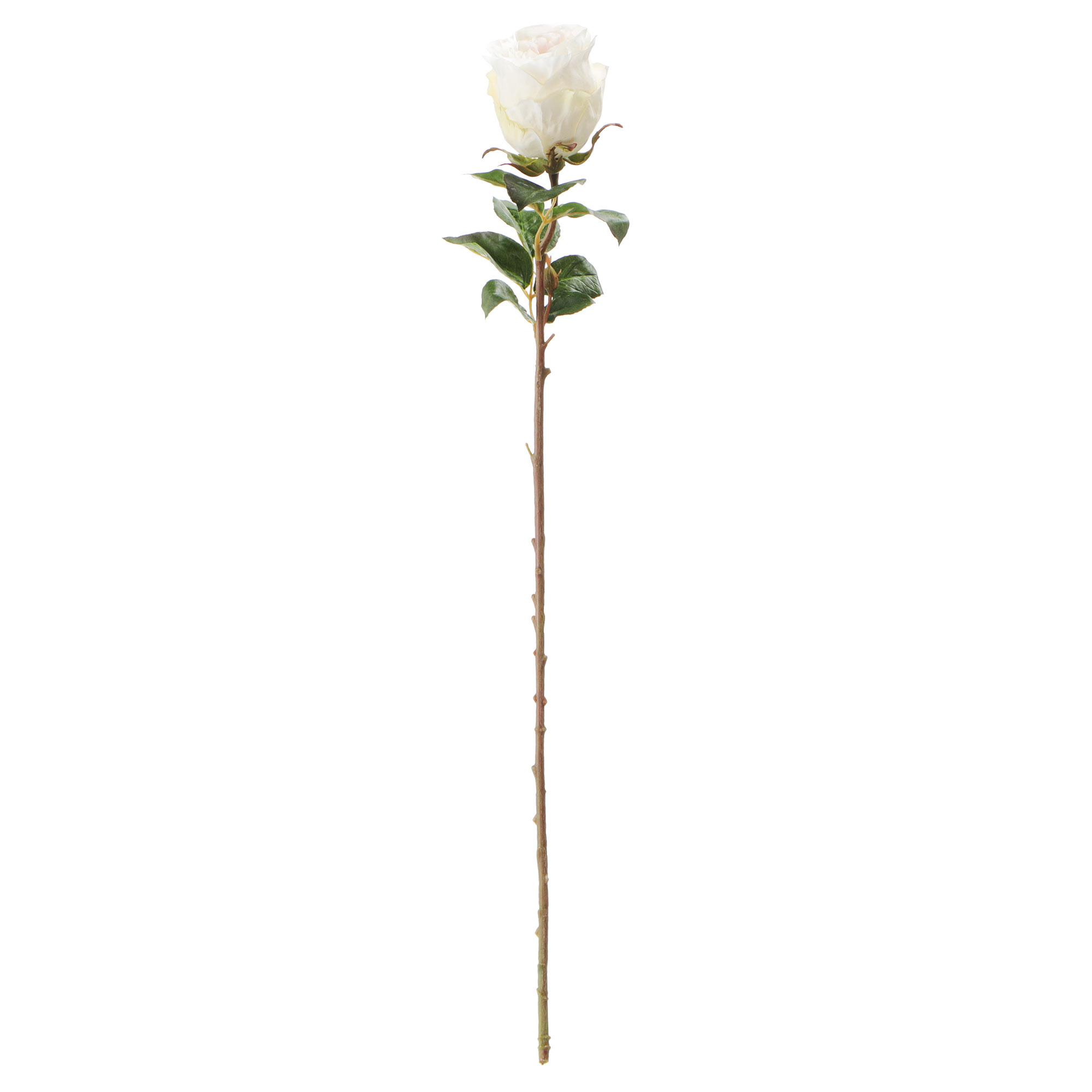 Цветок искусственный Most flowers Роза Герцогиня, белая ок искусственный most flowers дельфиниум розово сиреневый