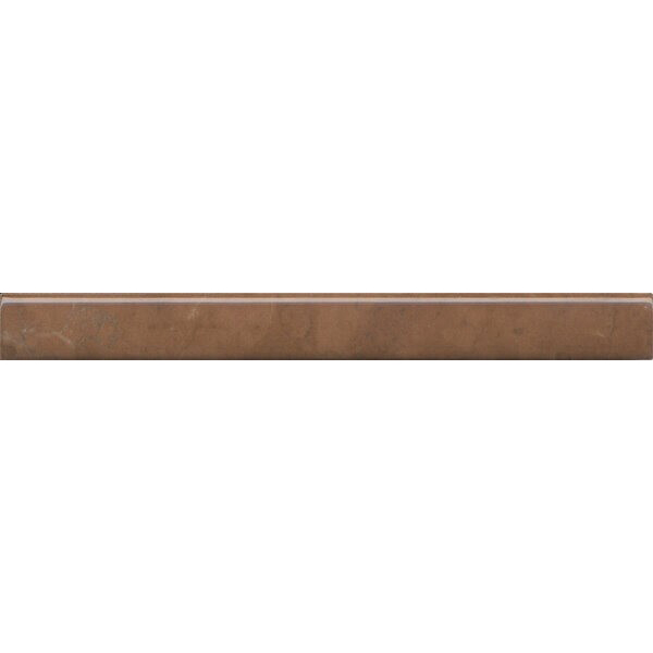 Бордюр Kerama Marazzi Стемма карандаш PFE025 Коричневый 20x2 см плитка kerama marazzi ступень угловая клееная про стоун коричневый 33x33 см dd600200r gca
