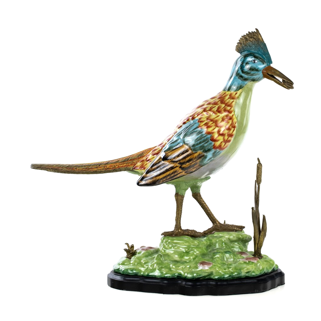 Фигурка Glasar птица с добычей 39x16x37 см декоративное изделие glasar песочные часы 10x10x26см