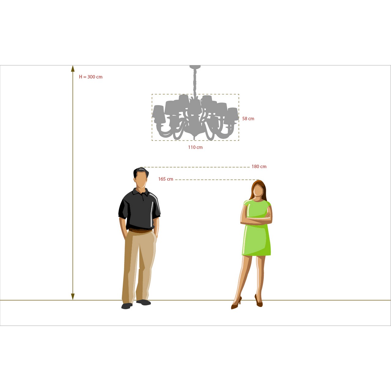 Люстра Regenbogen 659011015 15/40w e14 и 165w led 2 Вид№11