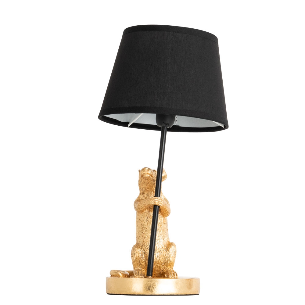 Лампа настольная Arte Lamp a4420lt-1go, цвет золото - фото 1