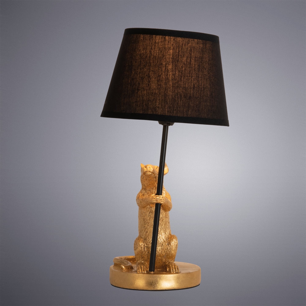 Лампа настольная Arte Lamp a4420lt-1go, цвет золото - фото 2