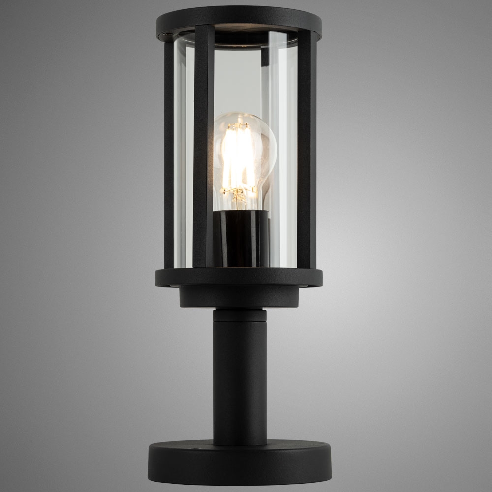 Столб уличный Arte Lamp a1036fn-1bk, цвет черный - фото 2