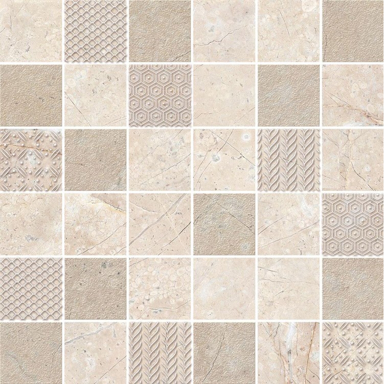 Мозаика Kerlife Verona Antico Бежевый 30x30 см мозаика kerlife arabescato bianco 29 4x29 4 см