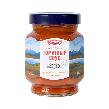Соус томатный Ратибор Дальневосточный с имбирем 300 г соус томатный кухмастер 300 г