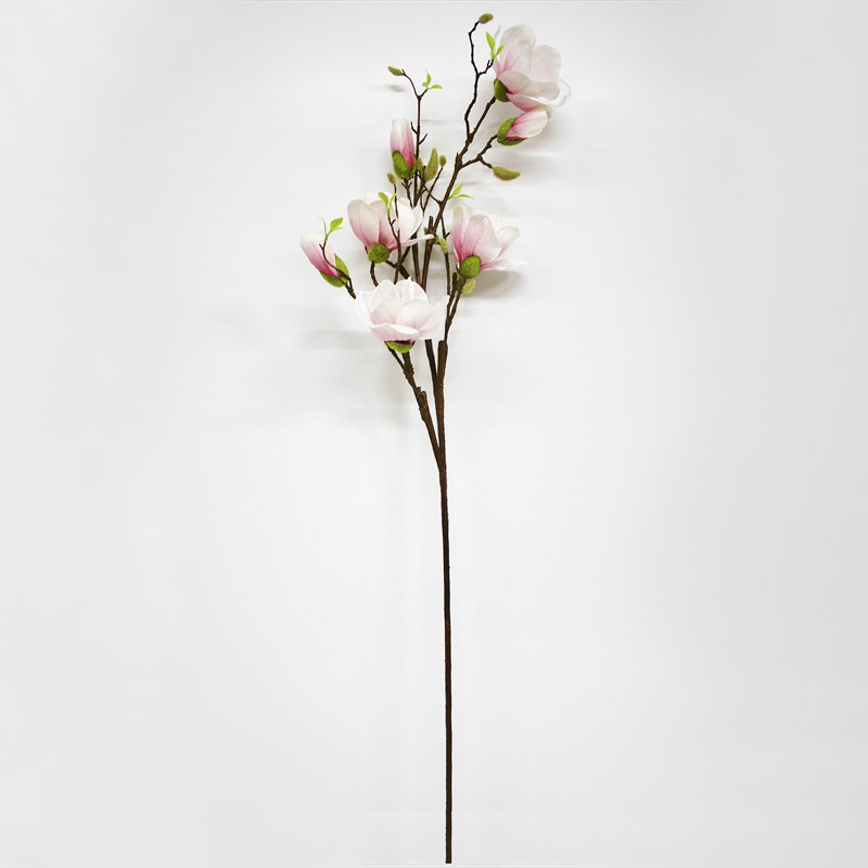 Ветка магнолии розового цвета высота 110 45+65см Конэко-О цветок магнолии белого цвета высота 65 см конэко о