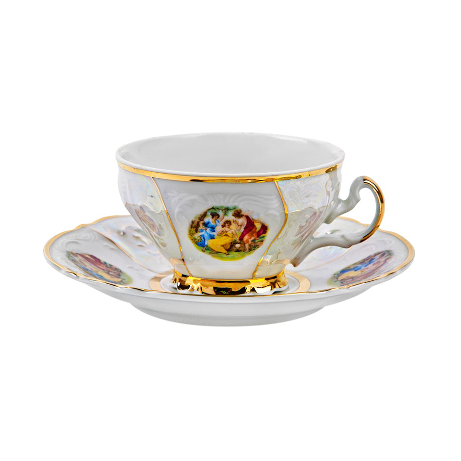 Пара чайная Bernadotte Мадонна тарелка десертная bernadotte мадонна 19 см