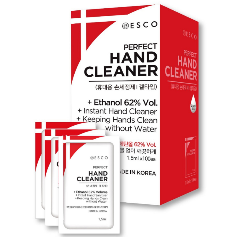 Санитайзер Esco Perfect Hand Cleaner 1.5 мл х 100 шт