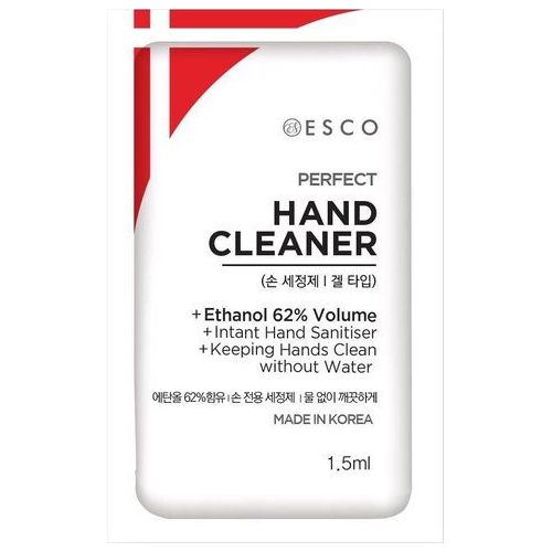 фото Санитайзер esco perfect hand cleaner 1.5 мл х 100 шт