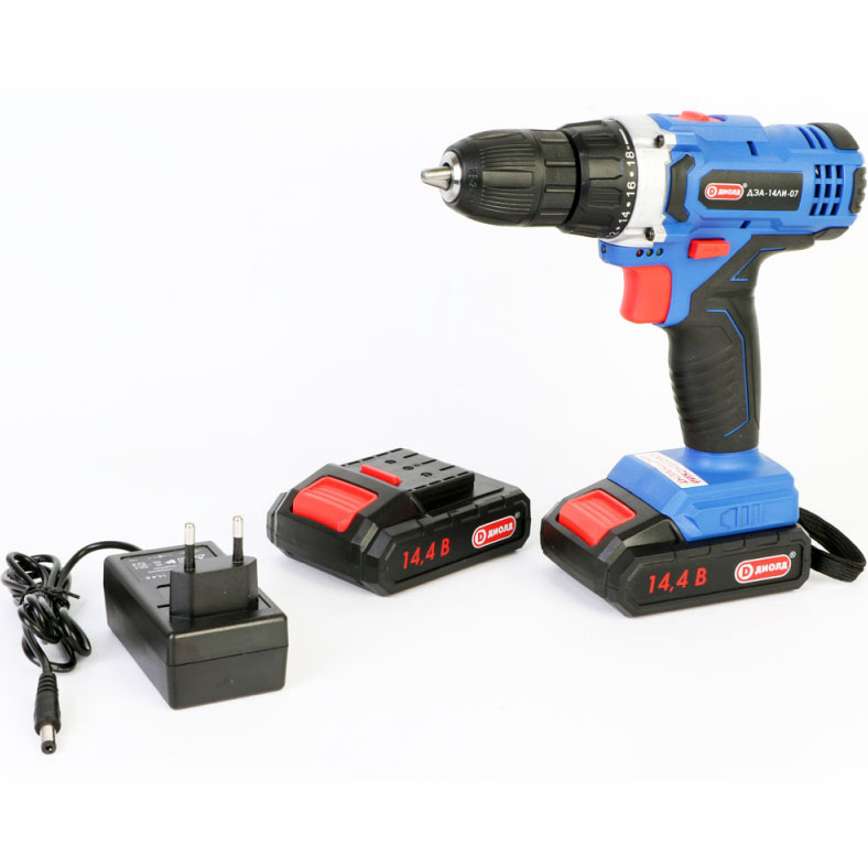 Дрель-шуруповерт Диолд ДЭА-14ЛИ-07