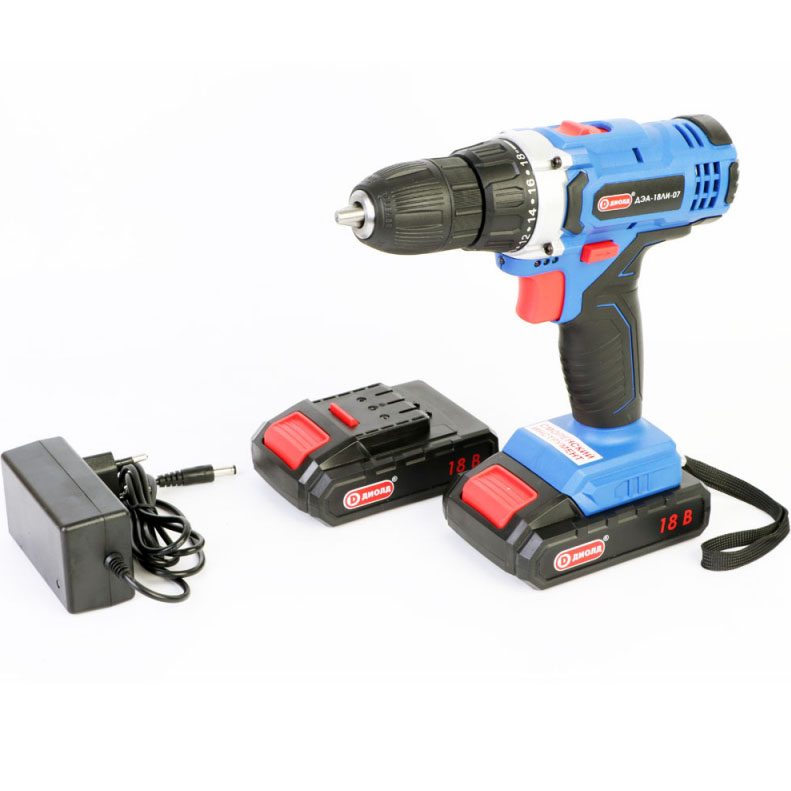 Дрель-шуруповерт Диолд ДЭА-18ЛИ-07