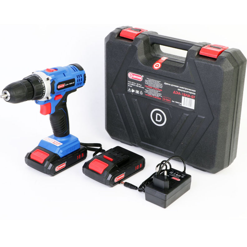 Дрель-шуруповерт Диолд ДЭА-18ЛИ-07