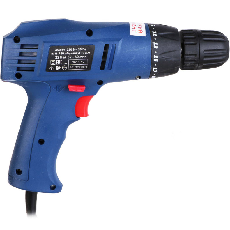 Шуруповерт Диолд ЭШ-045