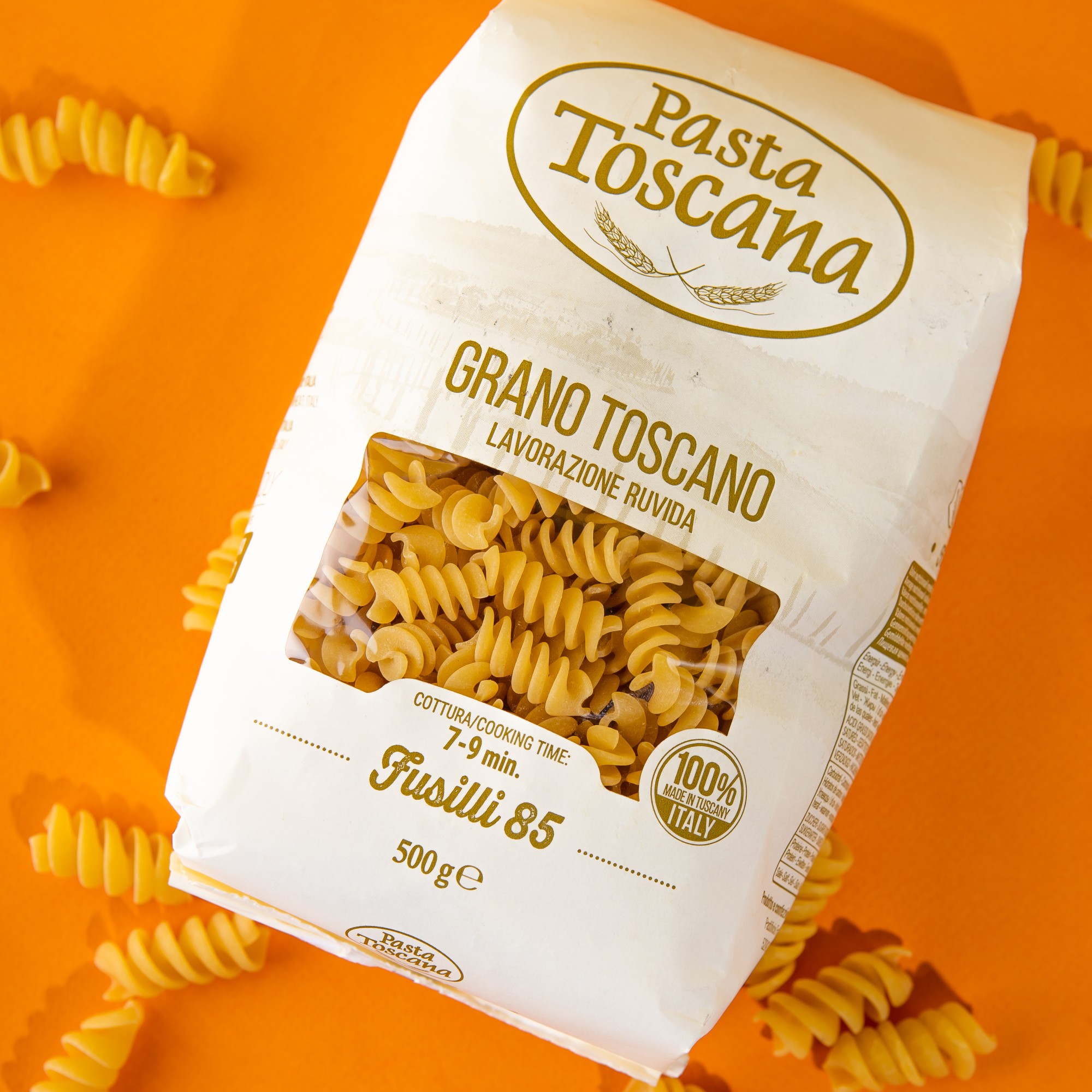 Паста Fabianelli Fusilli Grandi 500 г Вид№2