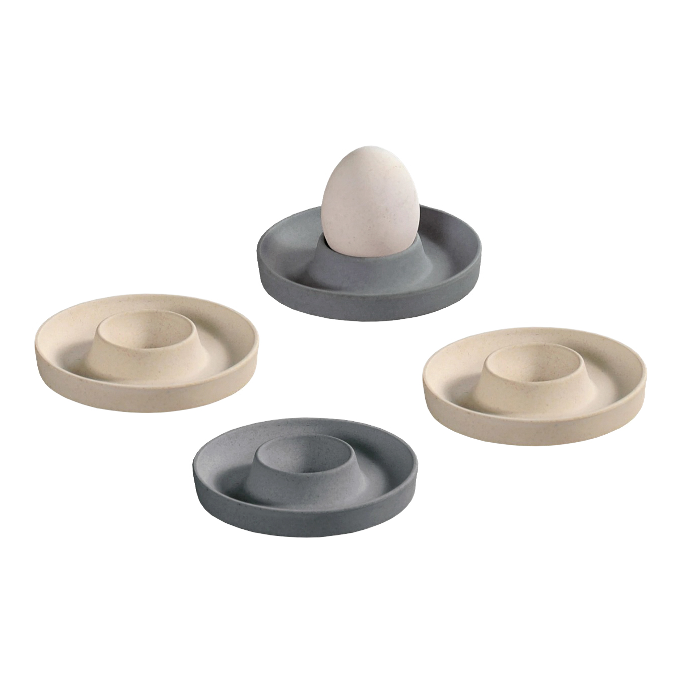 Набор подставок для яиц Kesper из 4 предметов комплект полотенец togas арт лайн бежевый из 2 предметов