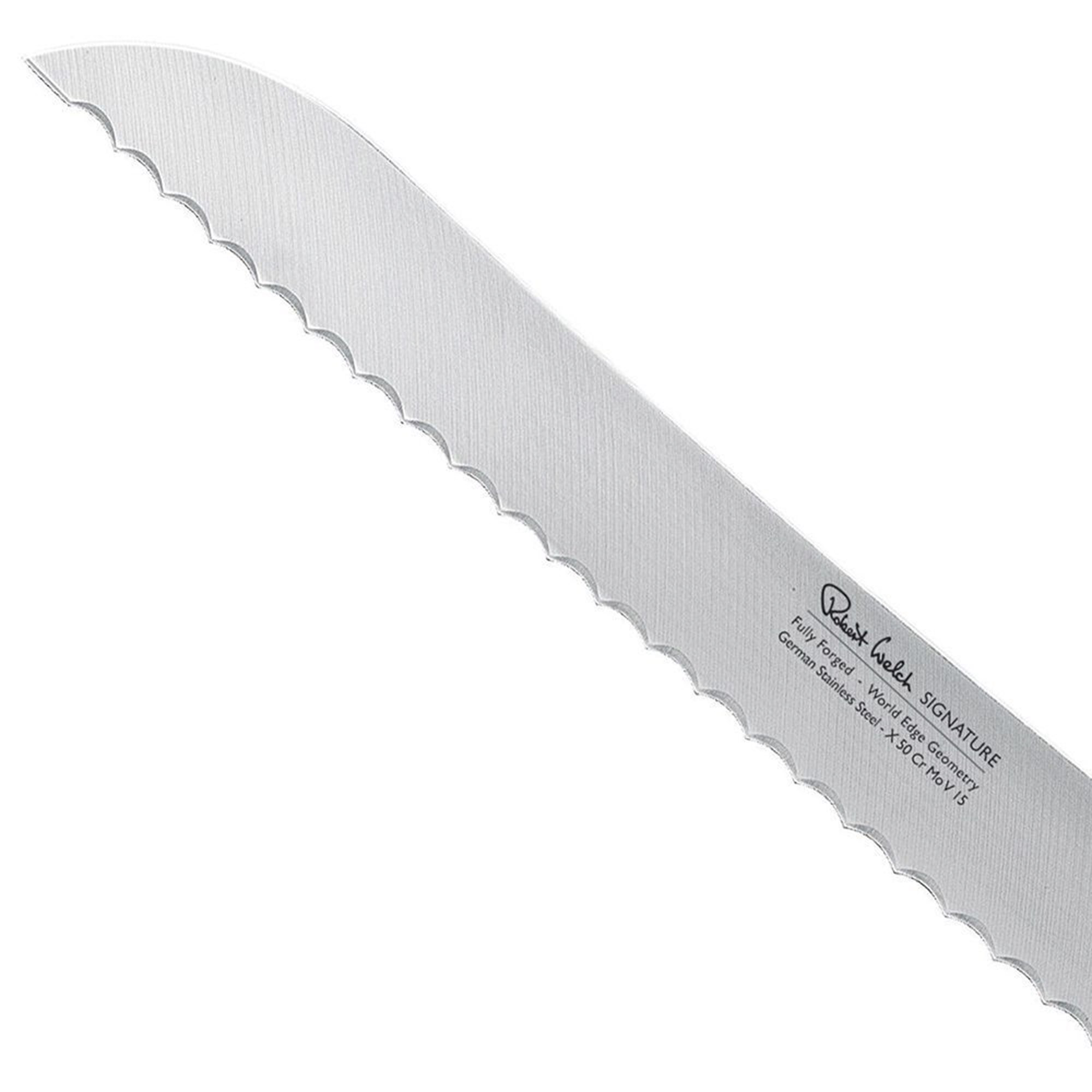 Нож для хлеба Robert Welch Signature 22 см, цвет серебряный - фото 2