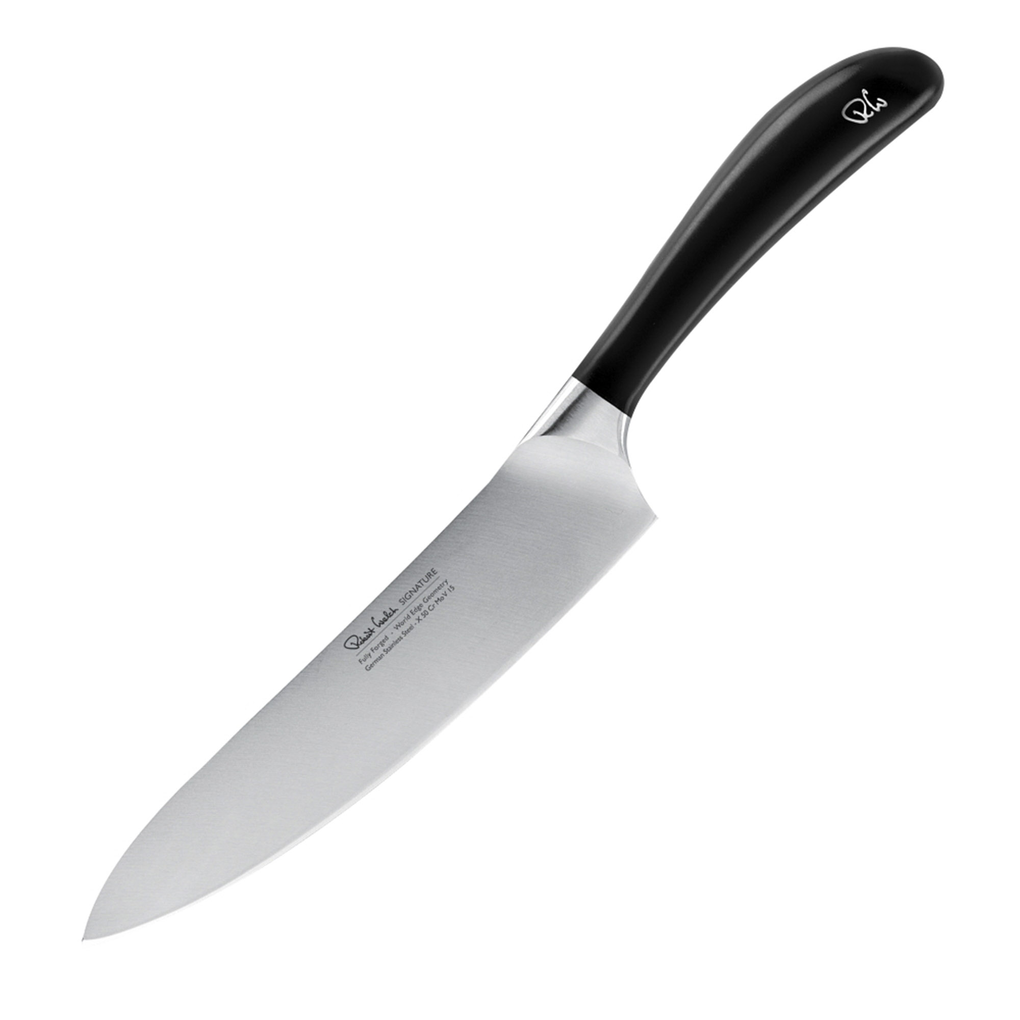 Поварской кухонный шеф-нож Robert Welch Signature 18 см, цвет серебряный - фото 1