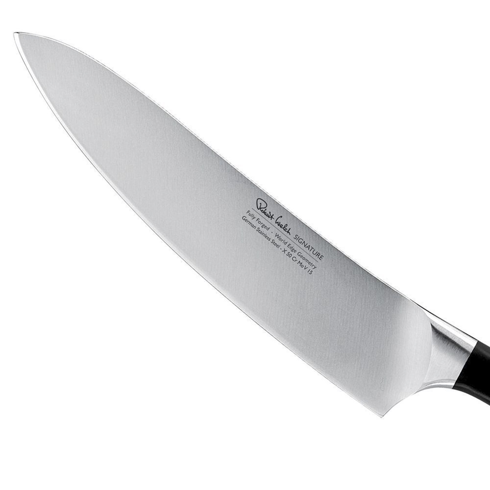 Поварской кухонный шеф-нож Robert Welch Signature 18 см, цвет серебряный - фото 2